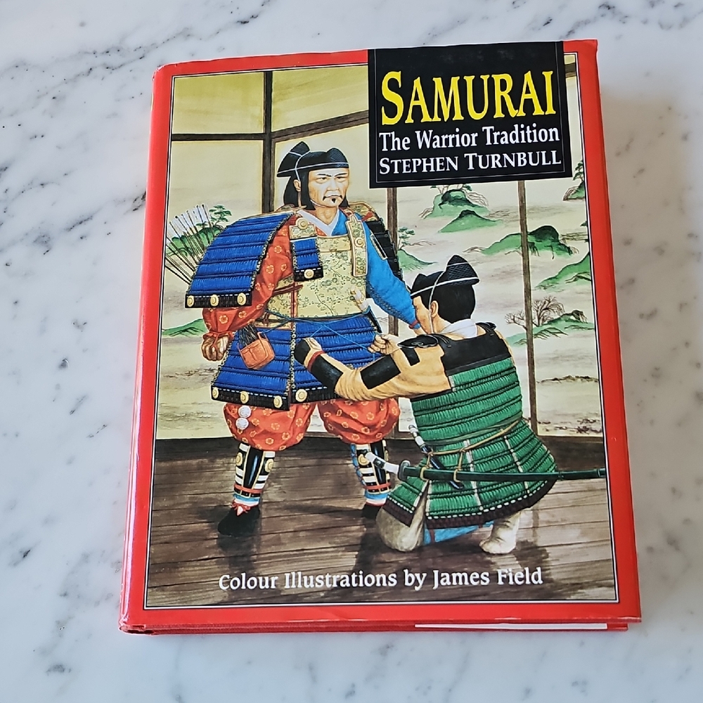 Samurai "The Warrior Tradition" Stephen Turnbull Hard Cover 1986 Book